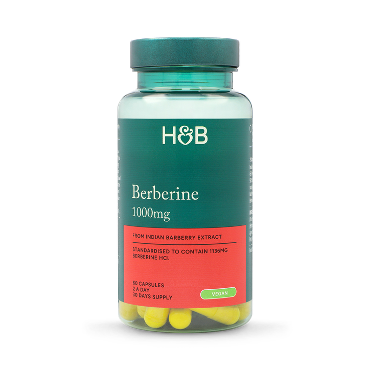 Holland & Barrett Berberine 1000mg 60 Capsules